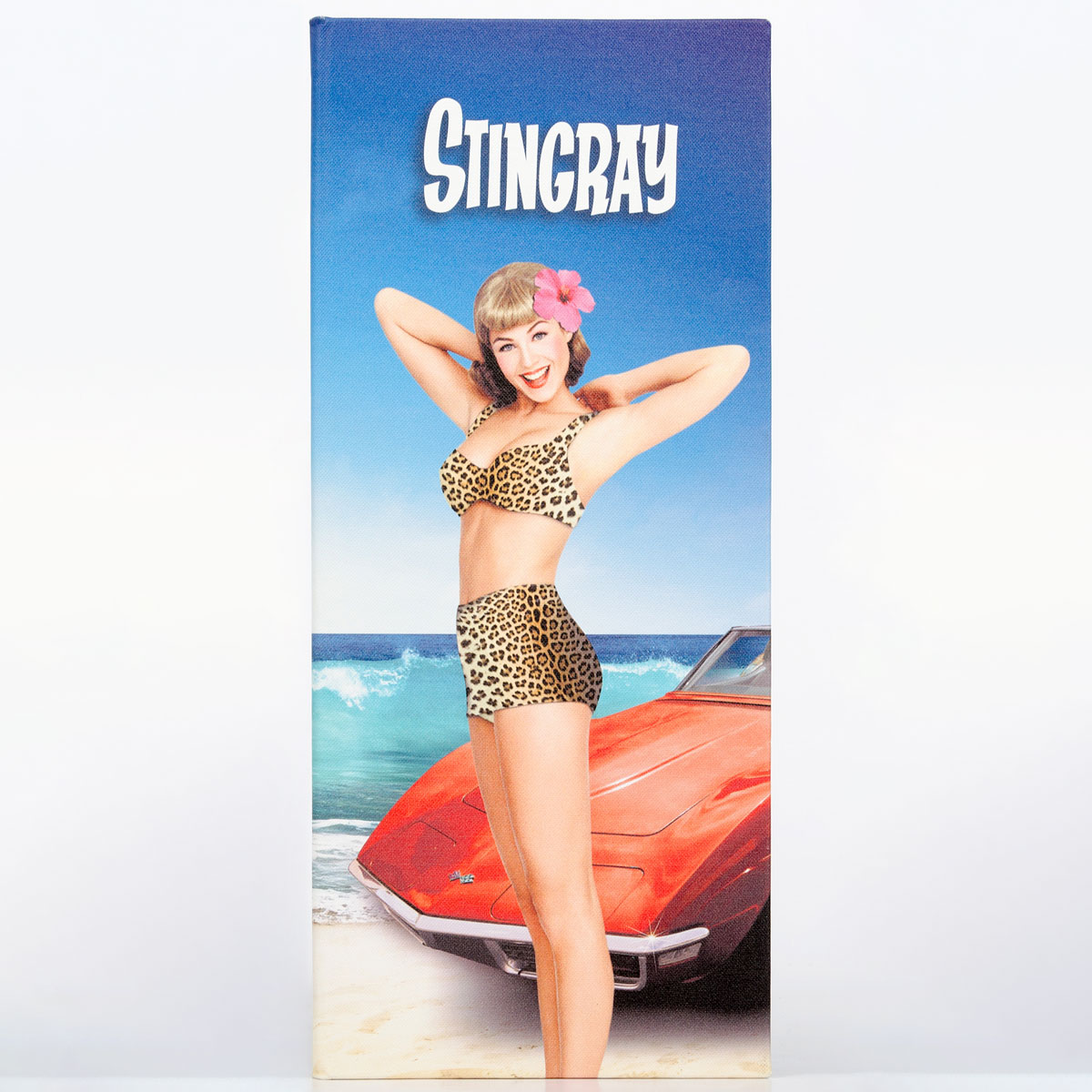 Menu card textile cover printed