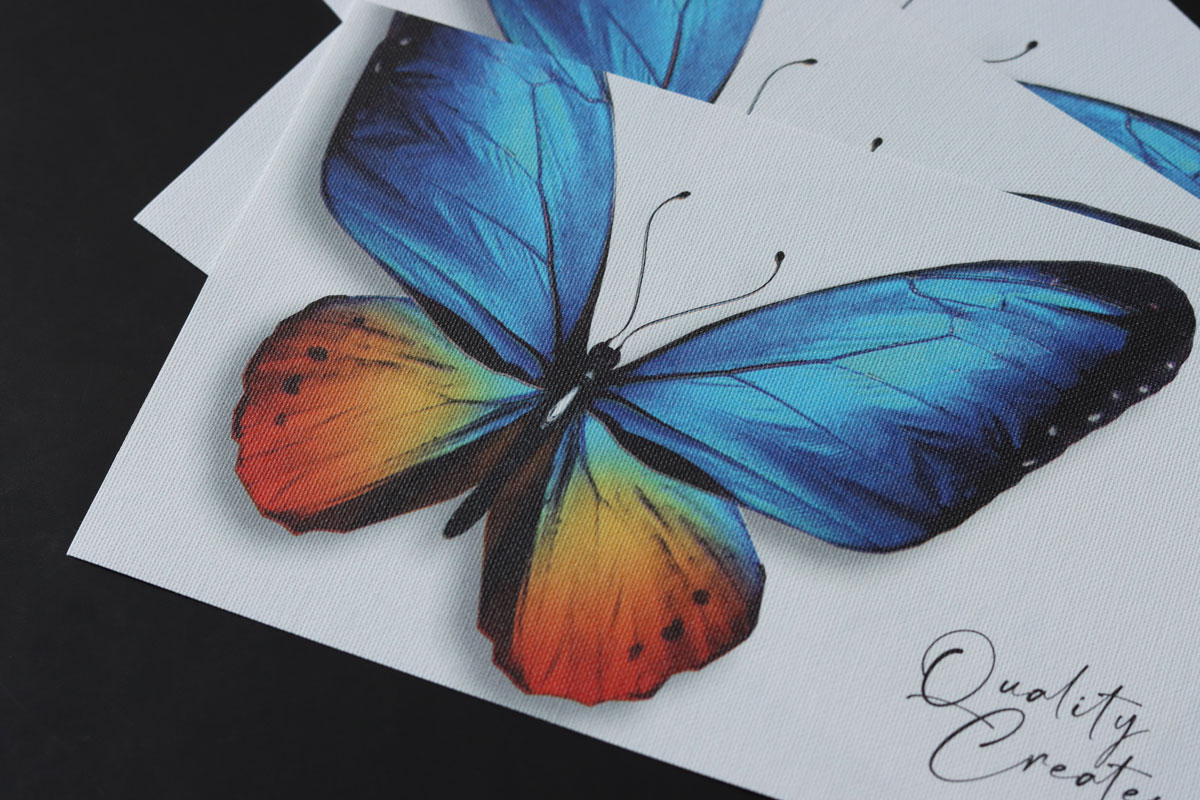 Buckram Premium printed in offset UV